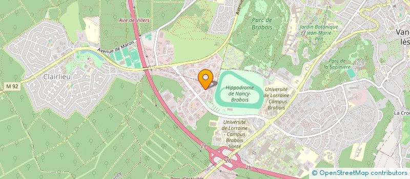 localisation de l'entreprise SC MECA INGENIERIE à VANDŒUVRE-LES-NANCY
