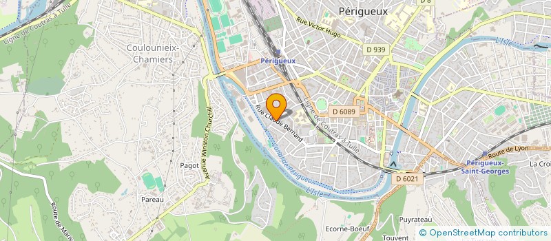 localisation de l'entreprise SC MEDEX à PERIGUEUX
