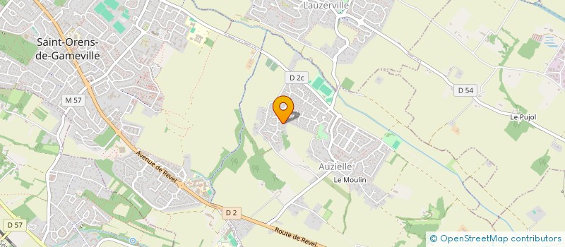 localisation de l'entreprise SC MEDIA & CONSULT  AUZIELLE