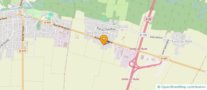 localisation de l'entreprise SC MELYS  TORCY-LE-GRAND