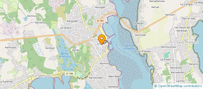 localisation de l'entreprise SC MEMES TRA 3  LA TRINITE-SUR-MER