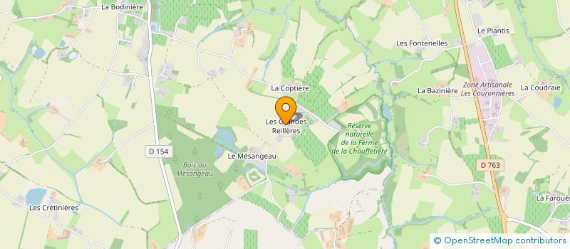 localisation de l'entreprise SC MERCIER  OREE-D'ANJOU