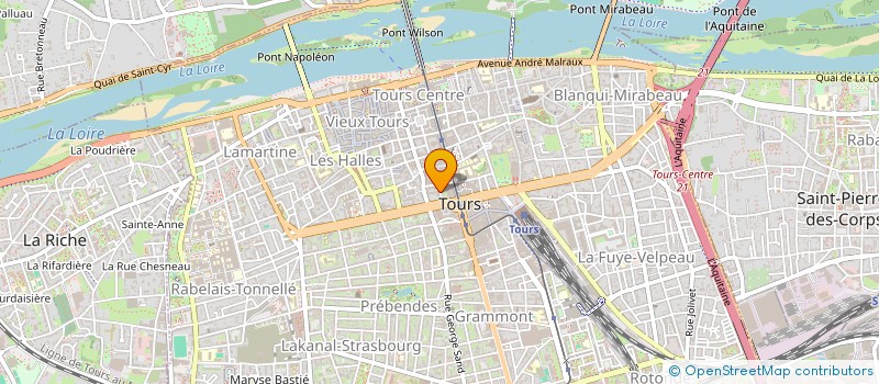 localisation de l'entreprise SC MESSOR  TOURS