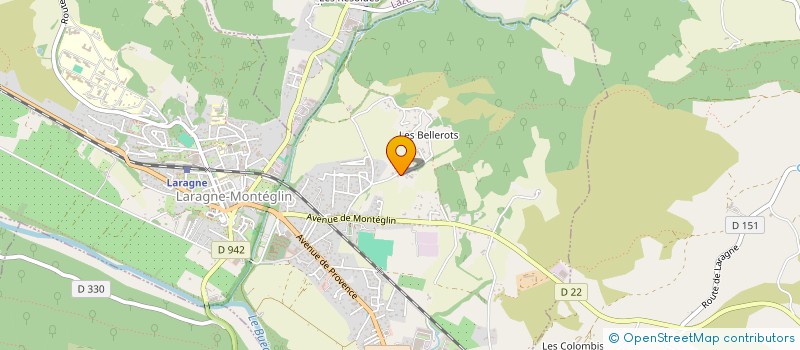 localisation de l'entreprise SC MG GESTION à LARAGNE-MONTEGLIN