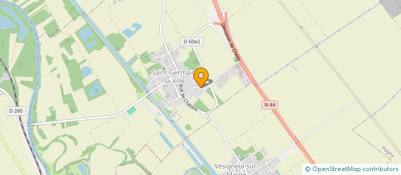 localisation de l'entreprise SC MIC2 PORT  SAINT-GERMAIN-LA-VILLE