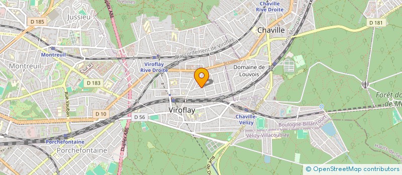 localisation de l'entreprise SC MICHEL  VIROFLAY