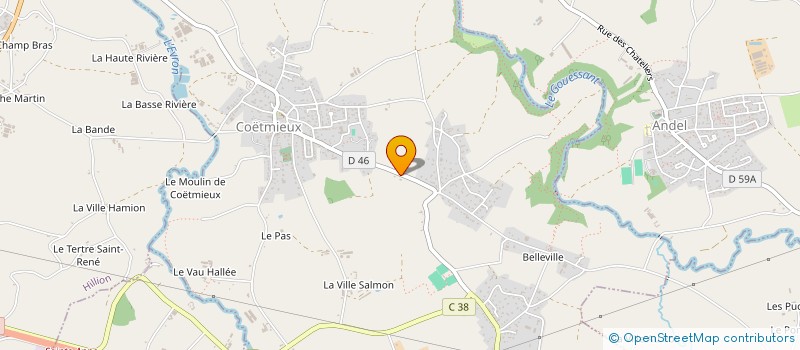 localisation de l'entreprise SC MICKAEL MEHEUST à COETMIEUX