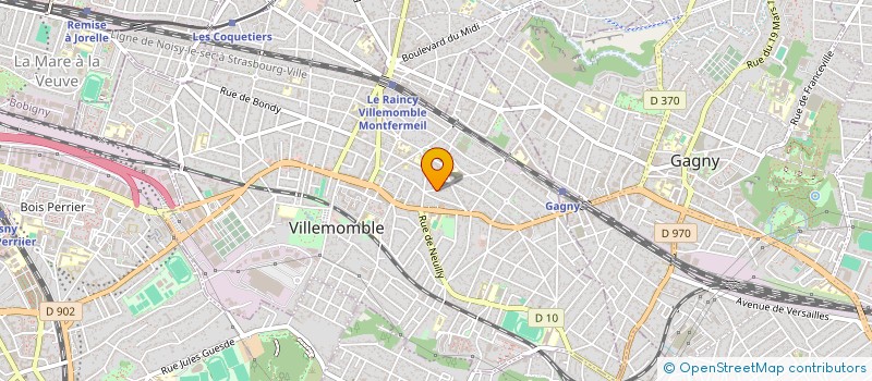localisation de l'entreprise SC MIG62 à VILLEMOMBLE