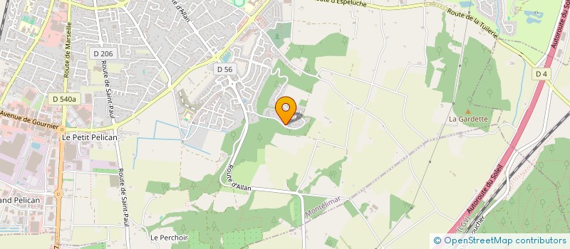 localisation de l'entreprise SC MIGO  MONTELIMAR