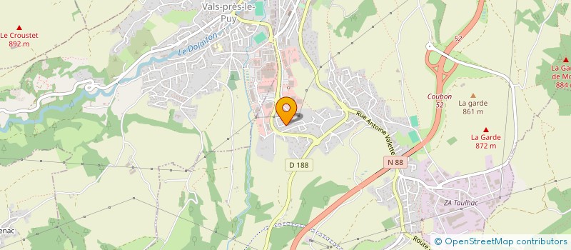 localisation de l'entreprise SC MIKA INVESTISSEMENTS  SAINT-ETIENNE