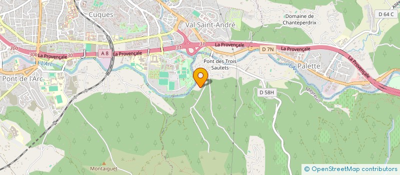 localisation de l'entreprise SC MILA  MEYREUIL