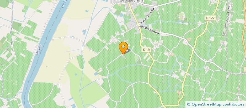 localisation de l'entreprise SC MILADE  SAINT-SULPICE-DE-FALEYRENS