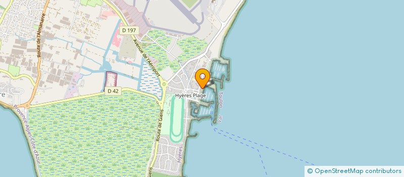 localisation de l'entreprise SC MILONGA à HYERES