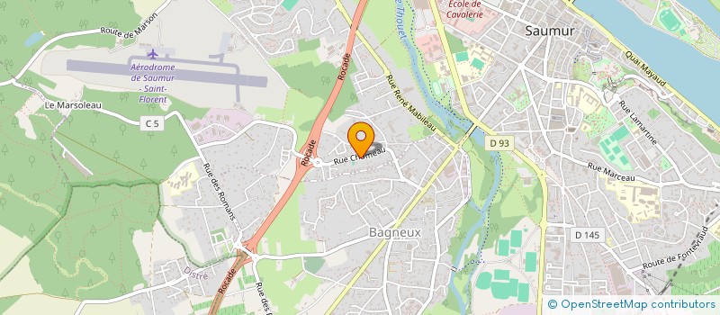 localisation de l'entreprise SC MIOTTO SAUMUR  SAUMUR