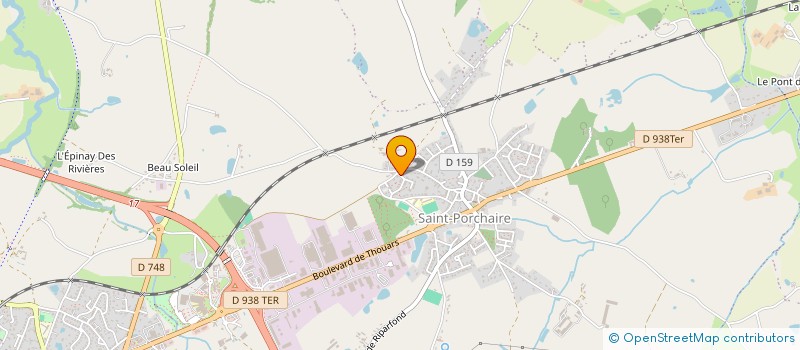 localisation de l'entreprise SC MJ2D  BRESSUIRE