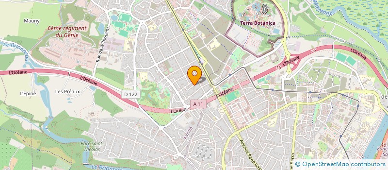 localisation de l'entreprise SC MLP HOUDEBINE à AVRILLE