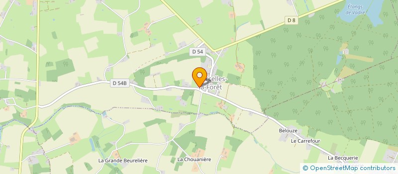 localisation de l'entreprise SC MNC  COURCELLES-LA-FORET