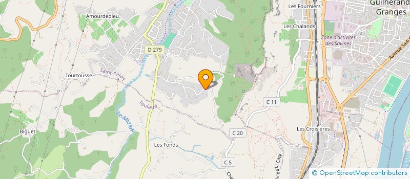localisation de l'entreprise SC MOINDROT à SAINT-PERAY