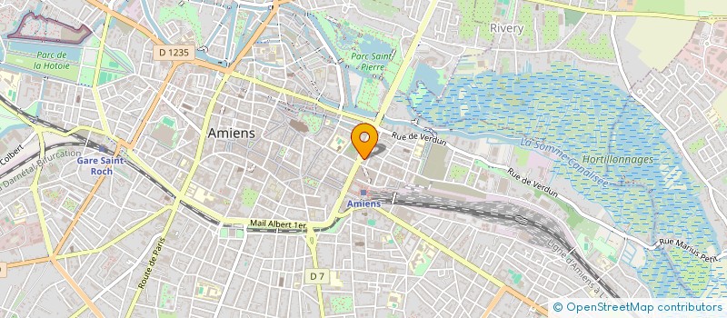 localisation de l'entreprise SC MOLET-VERDURME à AMIENS