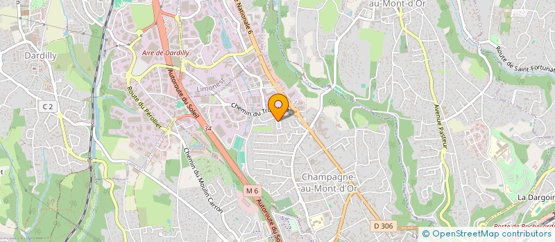 localisation de l'entreprise SC MOMO  CHAMPAGNE-AU-MONT-D OR