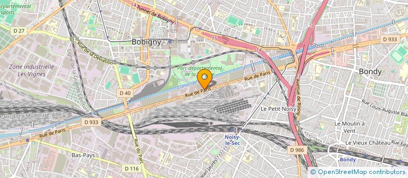 localisation de l'entreprise SC MON BB à BOBIGNY