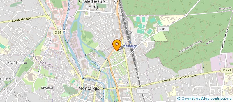 localisation de l'entreprise SC MON LOU à MONTARGIS