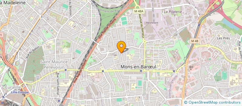 localisation de l'entreprise SC MONS EUROPE ENVIRONNEMENT  MONS-EN-BARUL