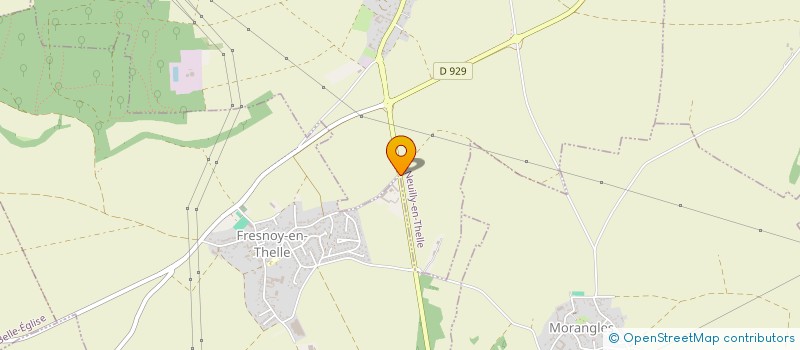 localisation de l'entreprise SC MONTPERREUX  FRESNOY-EN-THELLE