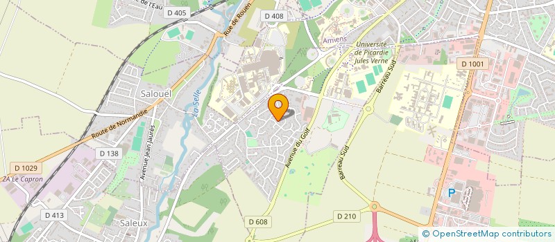 localisation de l'entreprise SC MOREA à SALOUEL