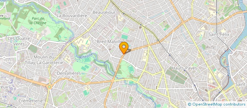 localisation de l'entreprise SC MORINET  NANTES