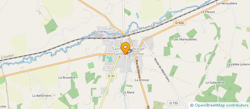 localisation de l'entreprise SC MORRUZZI PIERRE à ECHAUFFOUR