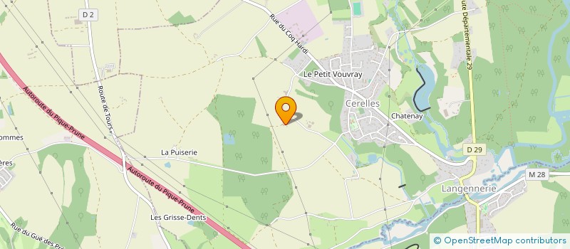 localisation de l'entreprise SC MOSTI  CERELLES