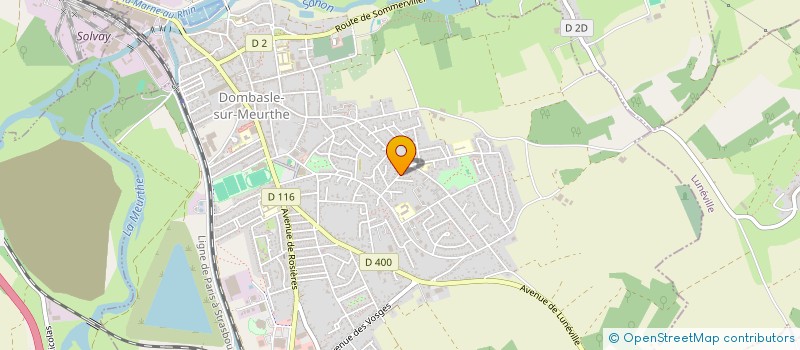 localisation de l'entreprise SC MOTALOL  DOMBASLE-SUR-MEURTHE