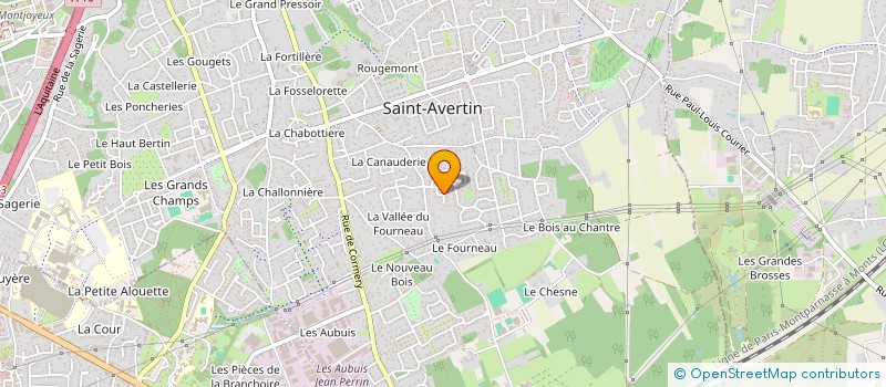 localisation de l'entreprise SC MOUNIER- VIGOUREUX  SAINT-AVERTIN