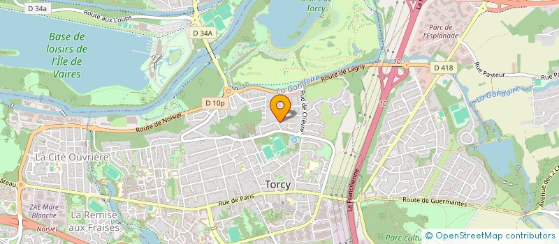 localisation de l'entreprise SC MOZ'ART  TORCY