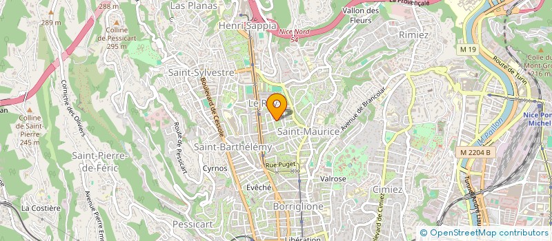 localisation de l'entreprise SC MRIYA à NICE