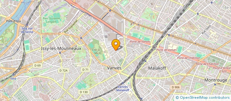 localisation de l'entreprise SC MRJ à VANVES