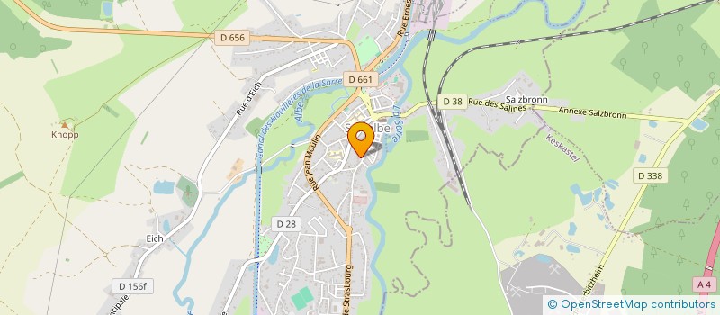 localisation de l'entreprise SC MURATALBAN à SARRALBE