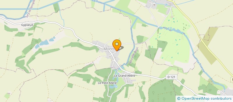 localisation de l'entreprise SC MVB  MONTS