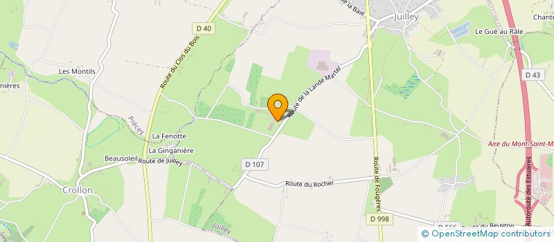 localisation de l'entreprise SC MVCEM  JUILLEY