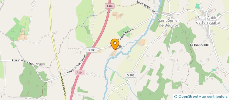 localisation de l'entreprise SC MW2  SAINT-SENIER-DE-BEUVRON