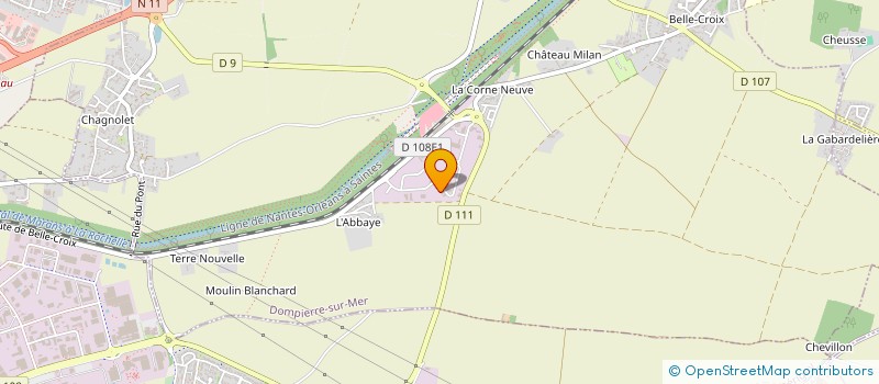 localisation de l'entreprise SC N.N.  DOMPIERRE-SUR-MER