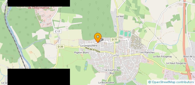 localisation de l'entreprise SC NALITESS  LAILLE