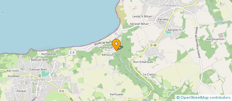localisation de l'entreprise SC NATHAN  LOUANNEC