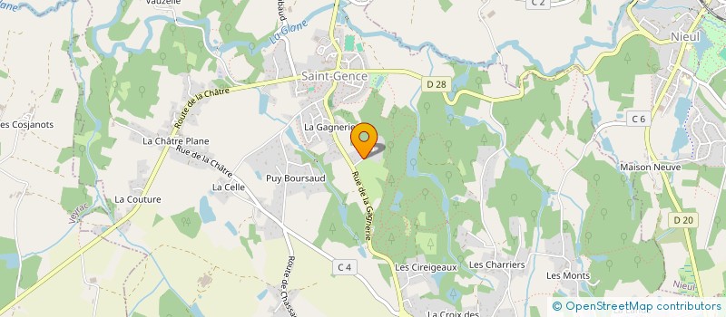 localisation de l'entreprise SC NBRK  SAINT-GENCE