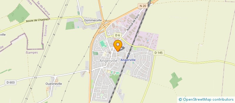 localisation de l'entreprise SC NCA à ANGERVILLE
