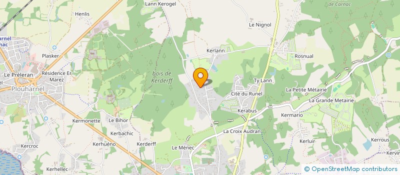 localisation de l'entreprise SC NEP  CARNAC