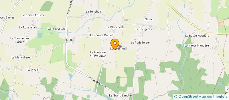 localisation de l'entreprise SC NEVEZ DEAL  BREAL-SOUS-MONTFORT