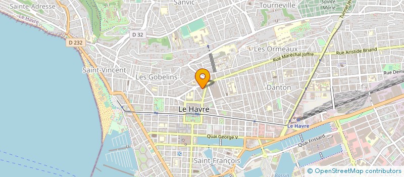 localisation de l'entreprise SC NEW DREAM à LE HAVRE