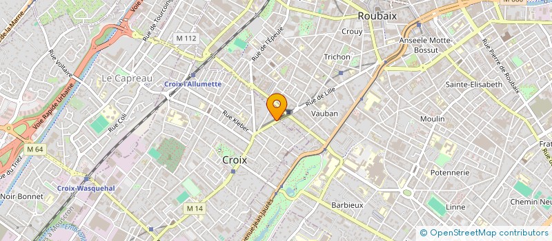 localisation de l'entreprise SC NGLELEU à CROIX